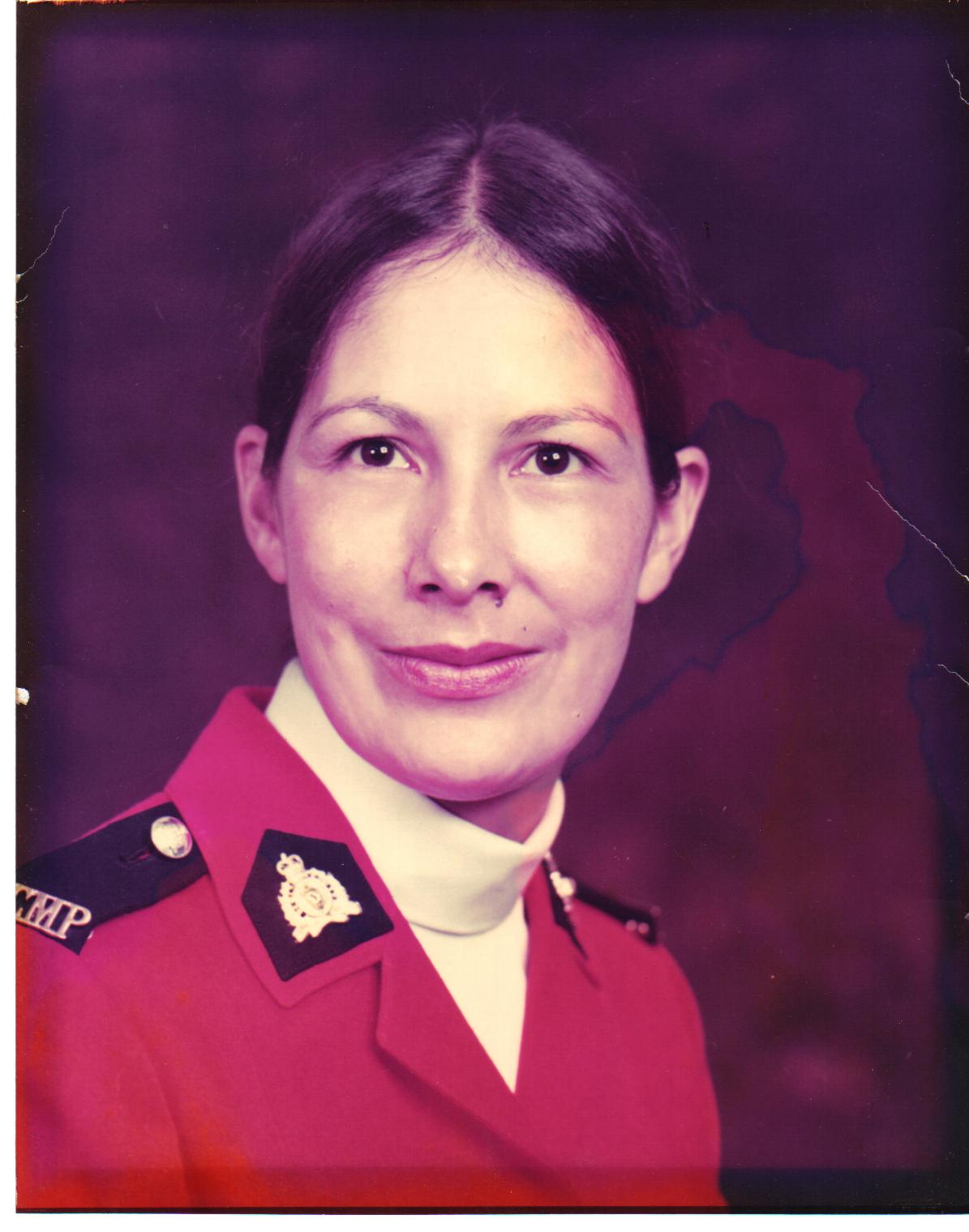 1975-Ruth-Ahenakew-RCMP-Graduation